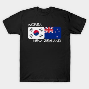 Korean New Zealander - Korea, New Zealand T-Shirt